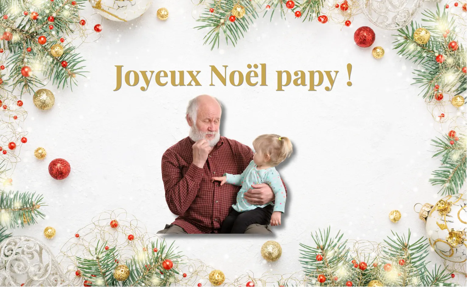 étiquette cadeaux Noel