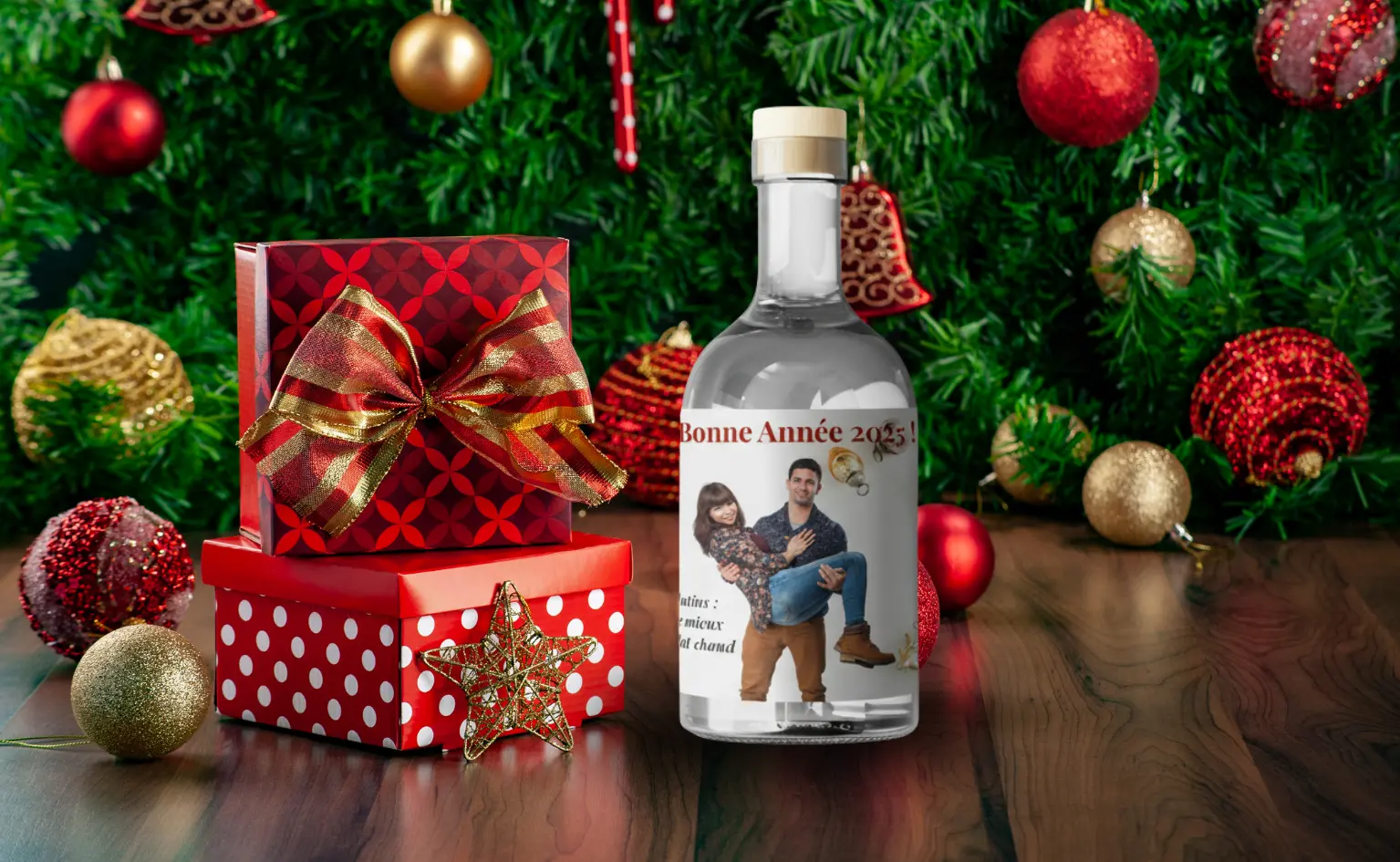 étiquette cadeaux fêtes de fin d&#39;année