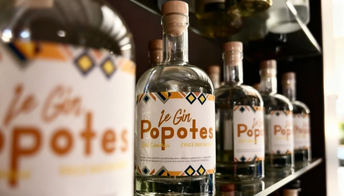 gin personnalisé restaurant