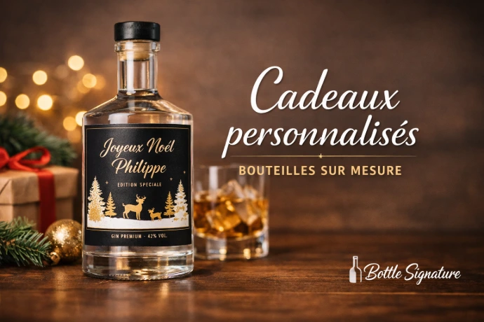 gin personnalisé cadeaux