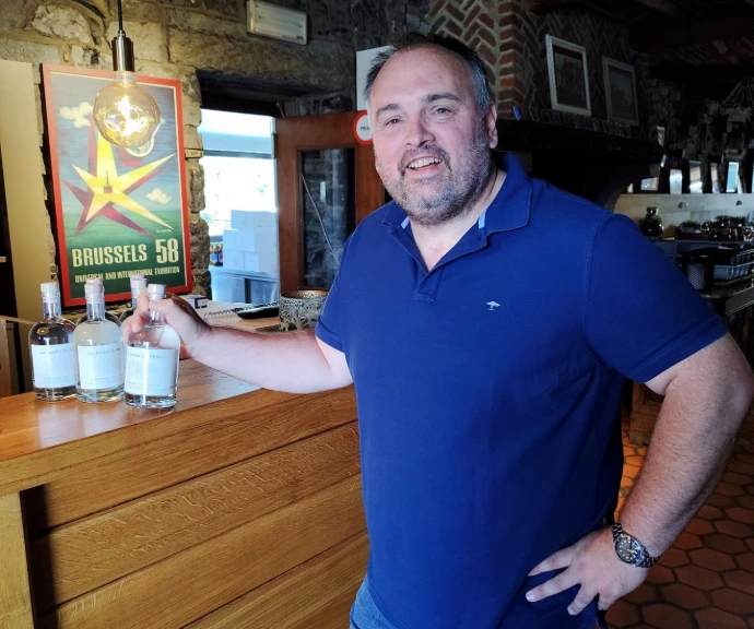 gin personnalisé brasserie