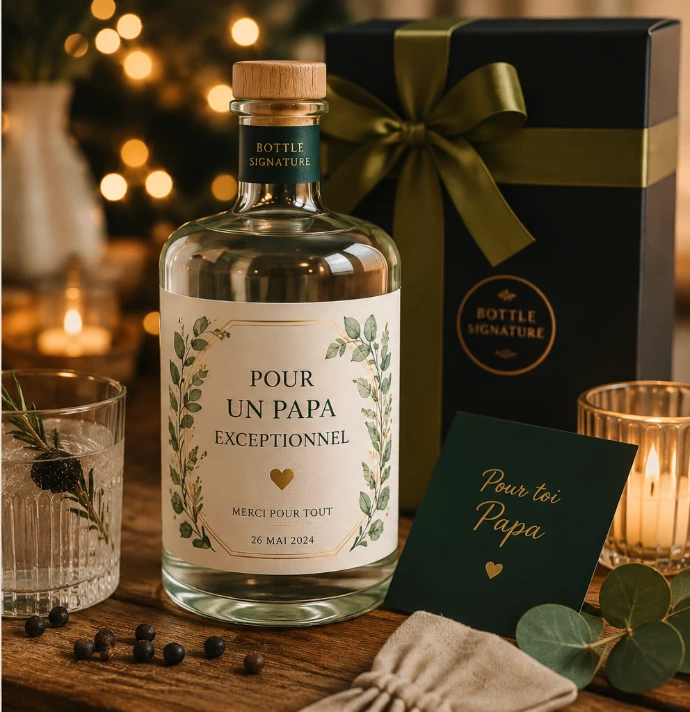 gin personnalisé evenement