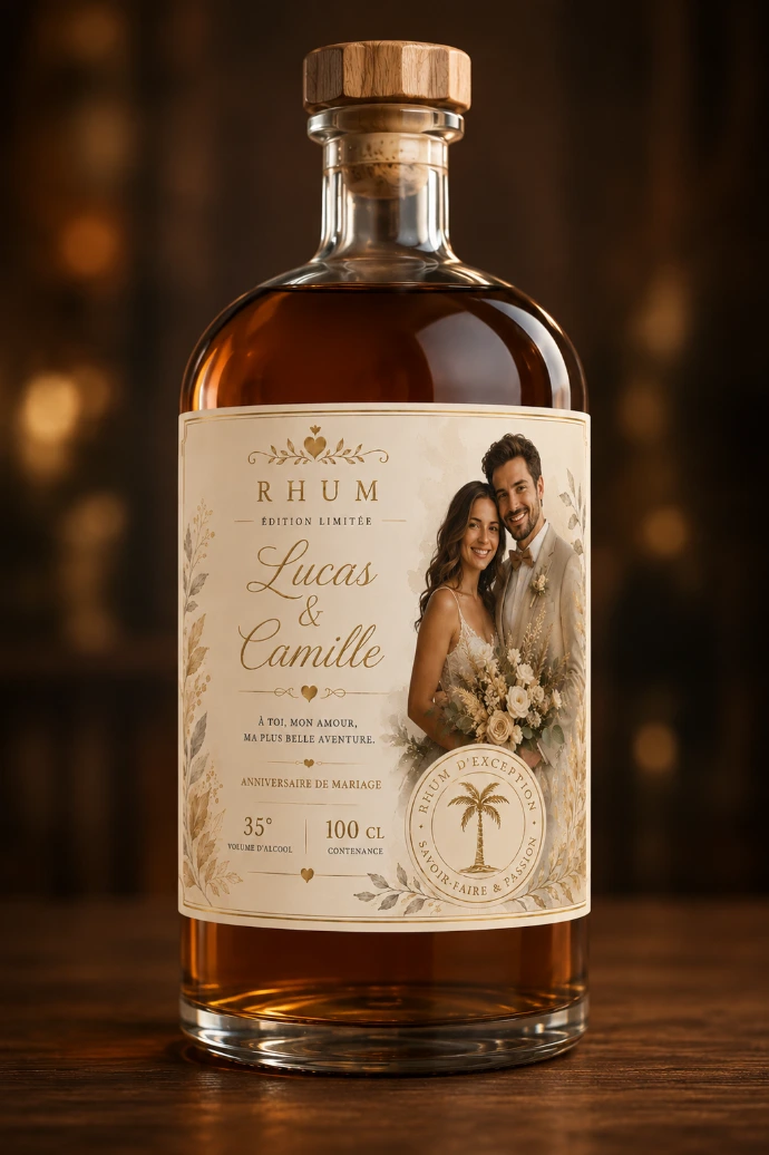 rhum personnalisé 