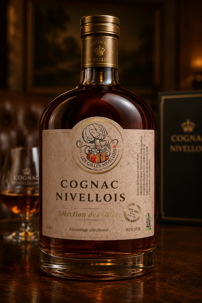 Cognac personnalisé Gilles Nivellois
