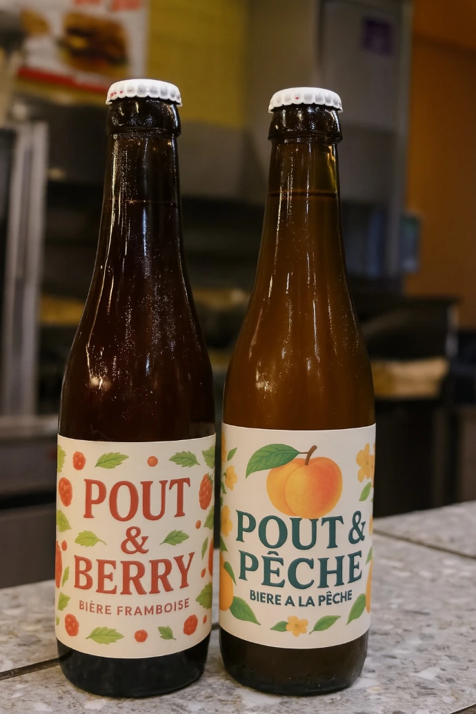 bières personnalisées restaurant