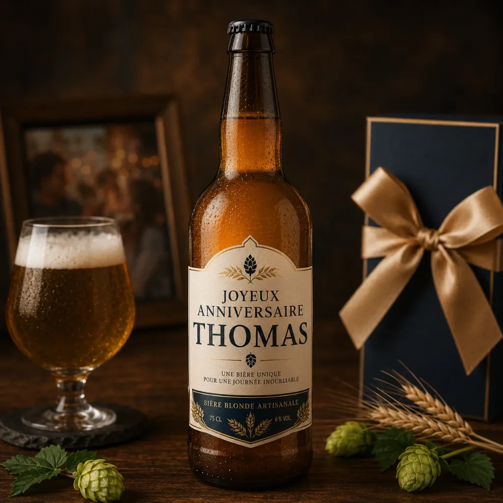 Bières personnalisées 75cl